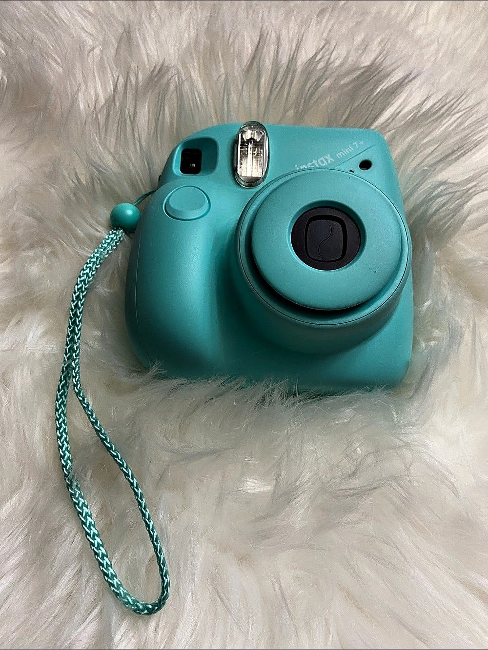 instax mini 7 instant Film Camera in Blue Like New
